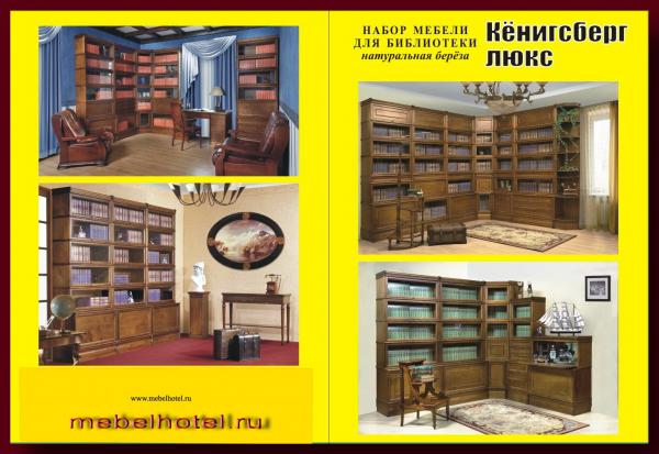 Домашние библиотеки кенигсберг люкс.